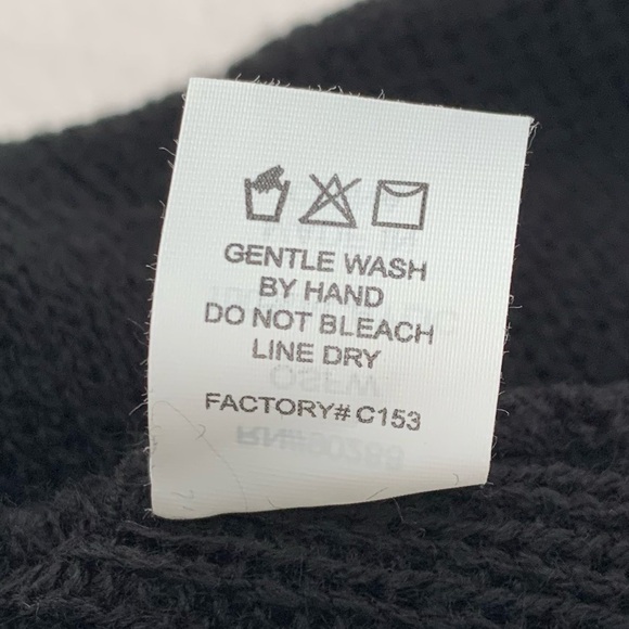 Adidas Black Knit Embroidered Logo Beanie - Picture 6 of 6